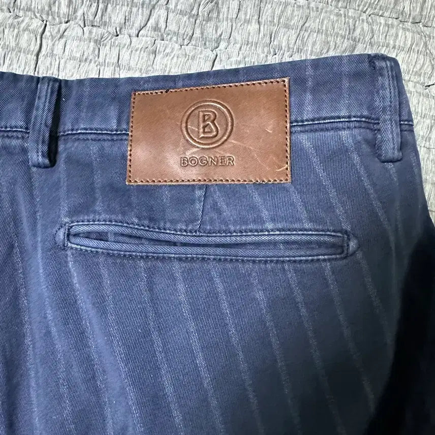 [BUNJANG] Bogner Men's Striped Trousers / Bogner 남성 스트라이프 바지