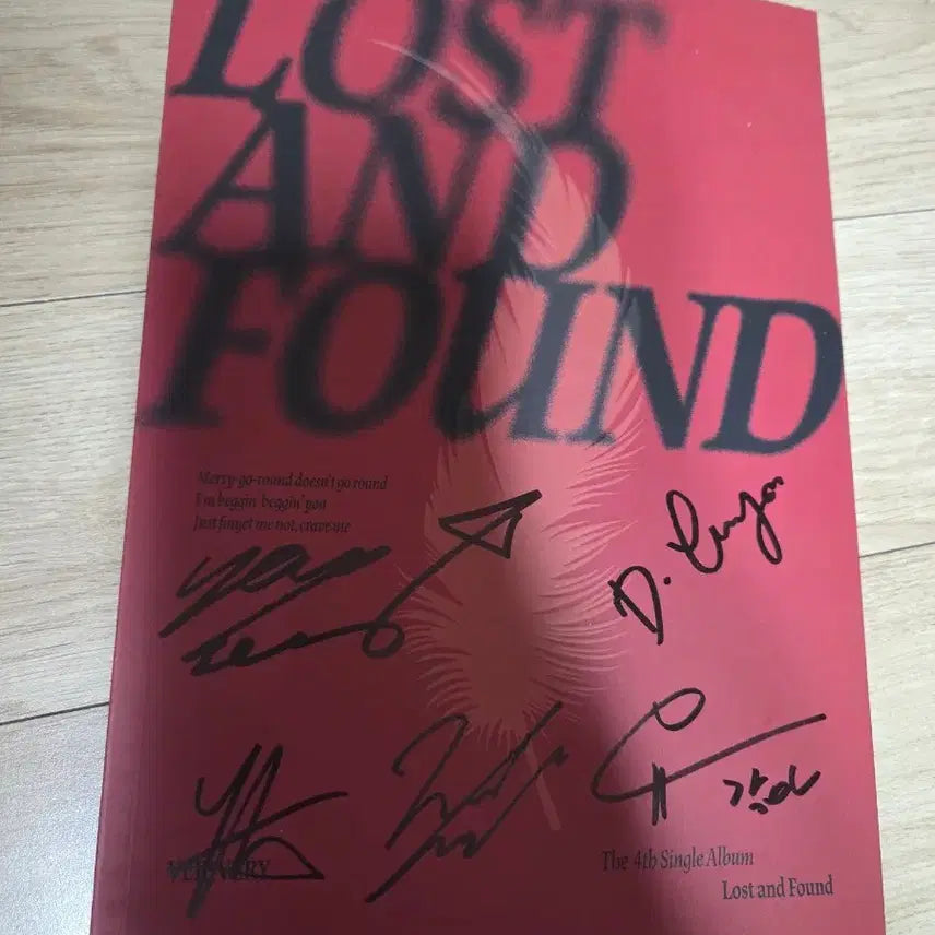 [BUNJANG] VERIVERY Signed Album Photocard / 베리베리 verivery 친필싸인 비매앨범 포카포함 kpop