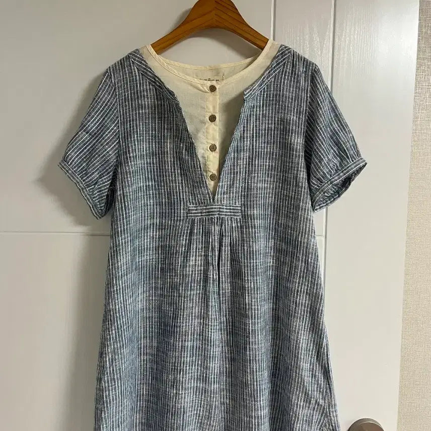 [SOLD OUT] (일본 수입 빈티지)반팔 미니 원피스 티셔츠 M 면100