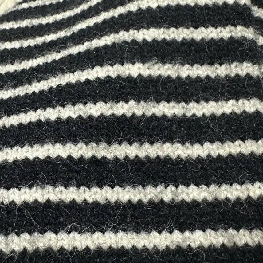 [BUNJANG] 8seconds Striped Knit Zip-Up / 에잇세컨즈 스트라이프 니트 집업