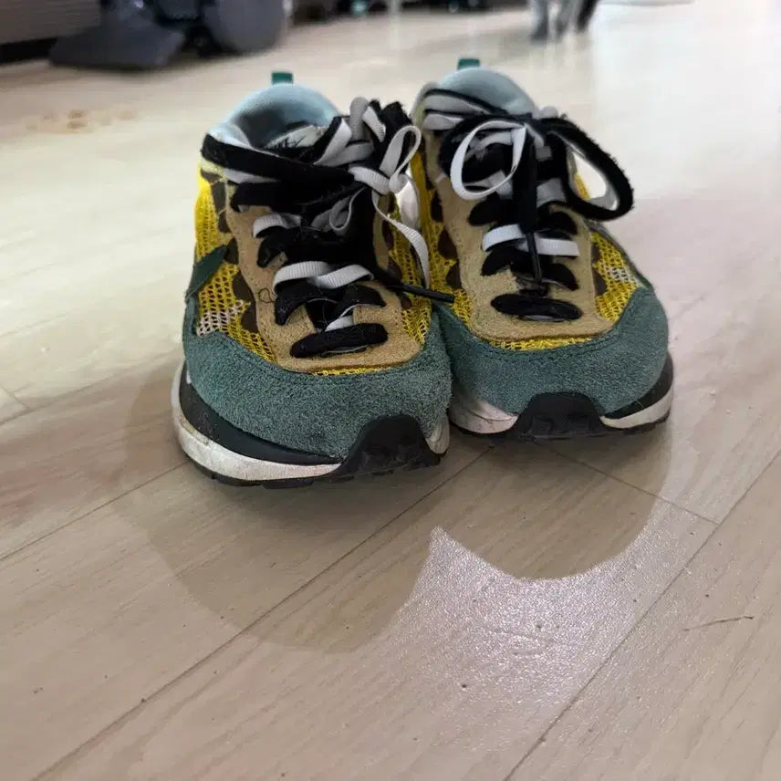 [BUNJANG] Nike Sacai Green Yellow Sneakers / 나이키 사카이 그린 옐로우 스니커즈