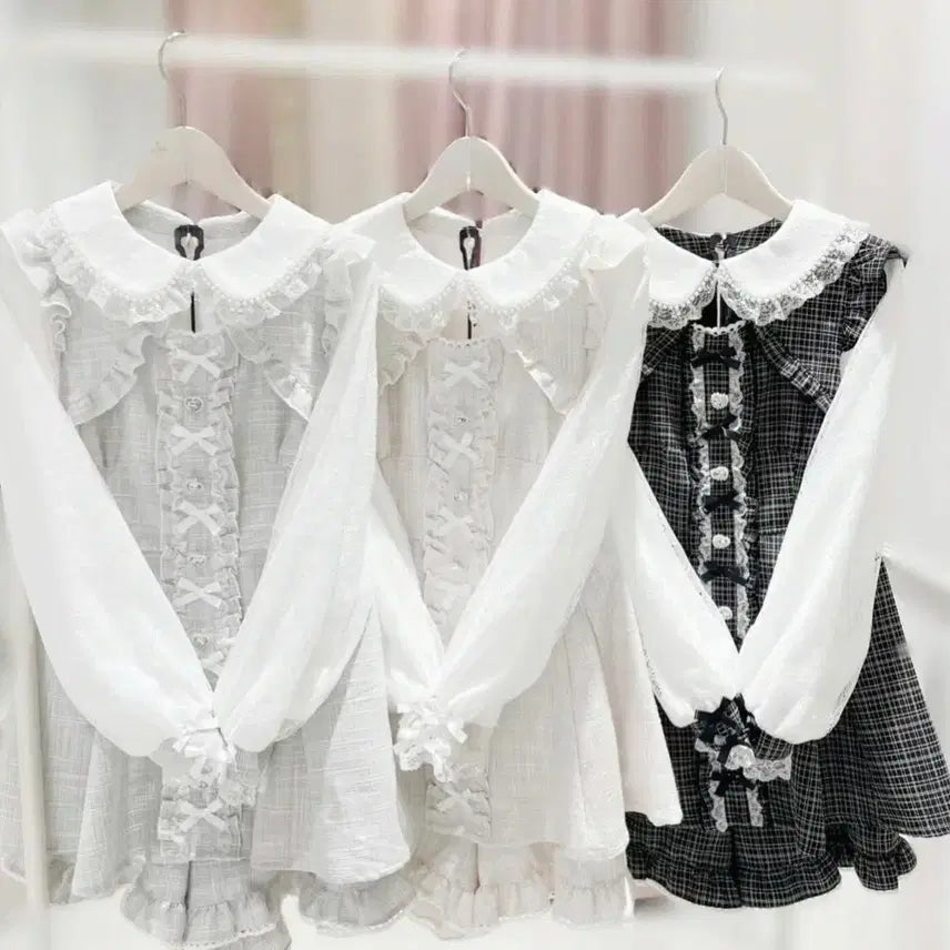 [SOLD OUT] 노에미 noemie 매니 리본 트위드 셋업 베이비핑크 양산형 지뢰계