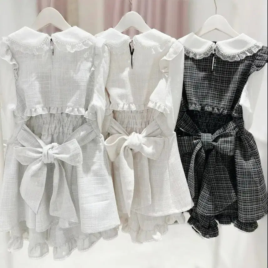 [SOLD OUT] 노에미 noemie 매니 리본 트위드 셋업 베이비핑크 양산형 지뢰계