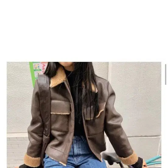 [BUNJANG] UNI:Z Reversible Mustang / 유이니 리버시블 무스탕