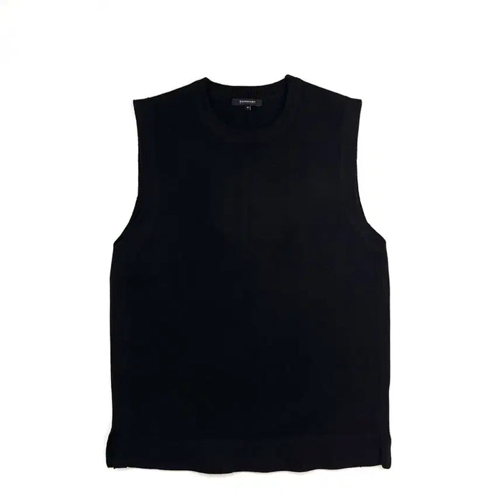 [BUNJANG] FAHREN Black Knit Vest / FAHREN 파렌 블랙 니트 조끼
