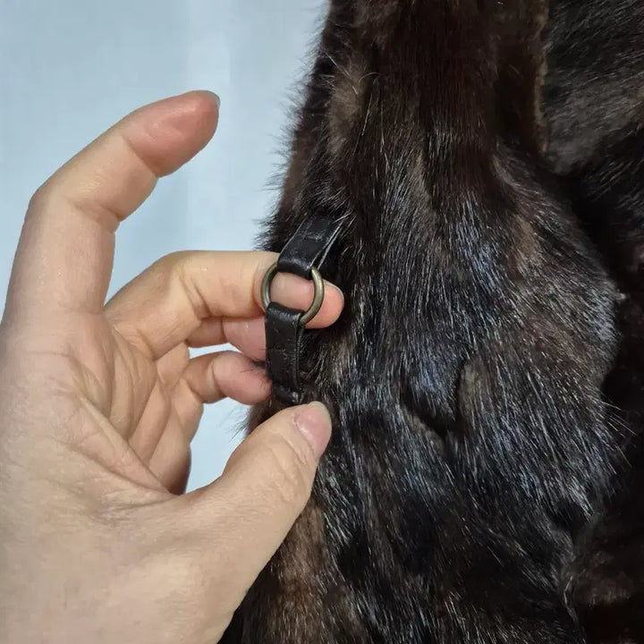 [BUNJANG] BOKO Mink Hooded Vest 55 Size / BOKO 밍크 후드 조끼 55사이즈 48-79