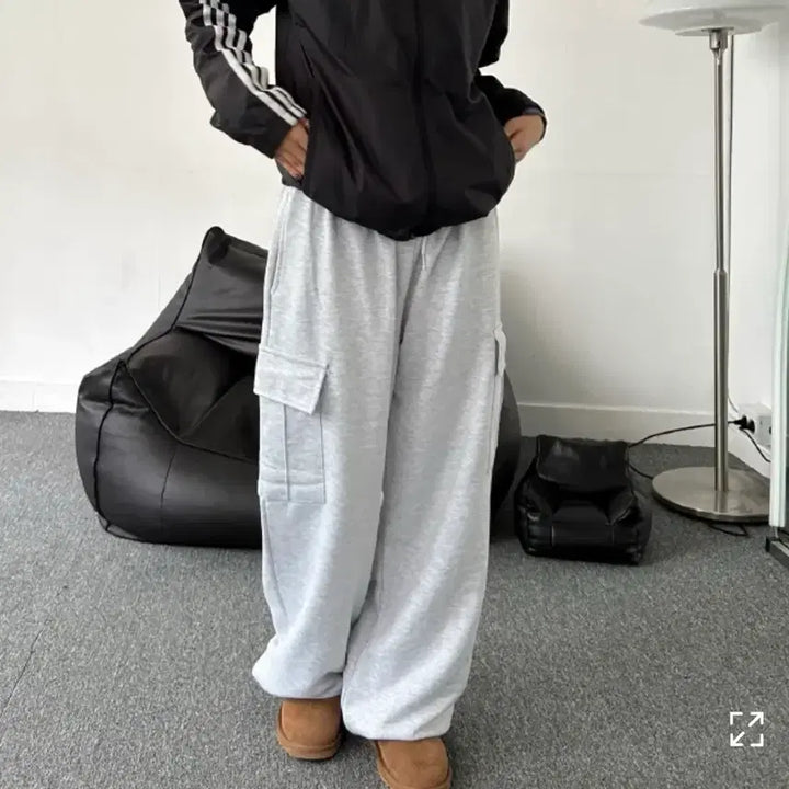 [BUNJANG] Cargo Banding Pants / 카고 밴딩 팬츠 백메란지