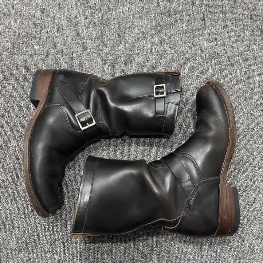 [BUNJANG] Julian Imrie Full Grain Engineer Boots / 9D) 줄리안 오일드 풀그레인 차심 엔지니어부츠 Julian Boots