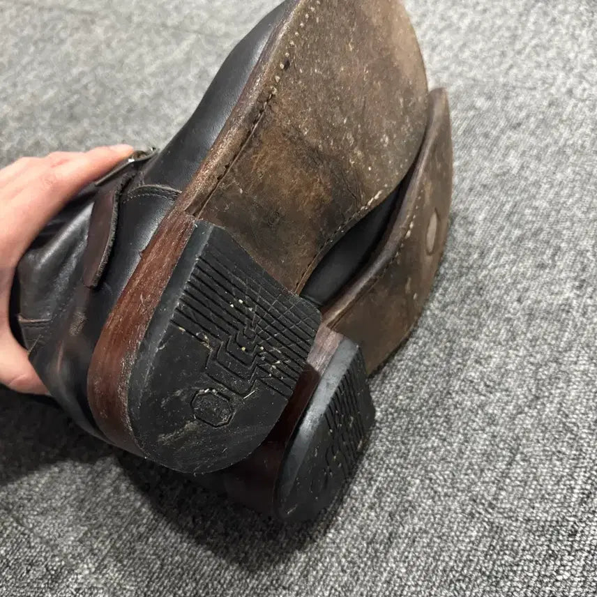 [BUNJANG] Julian Imrie Full Grain Engineer Boots / 9D) 줄리안 오일드 풀그레인 차심 엔지니어부츠 Julian Boots