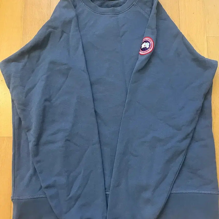 [BUNJANG] Canada Goose Logo Oversized Sweatshirt / 캐나다구스 로고 오버핏 맨투맨 싸게 팔아용