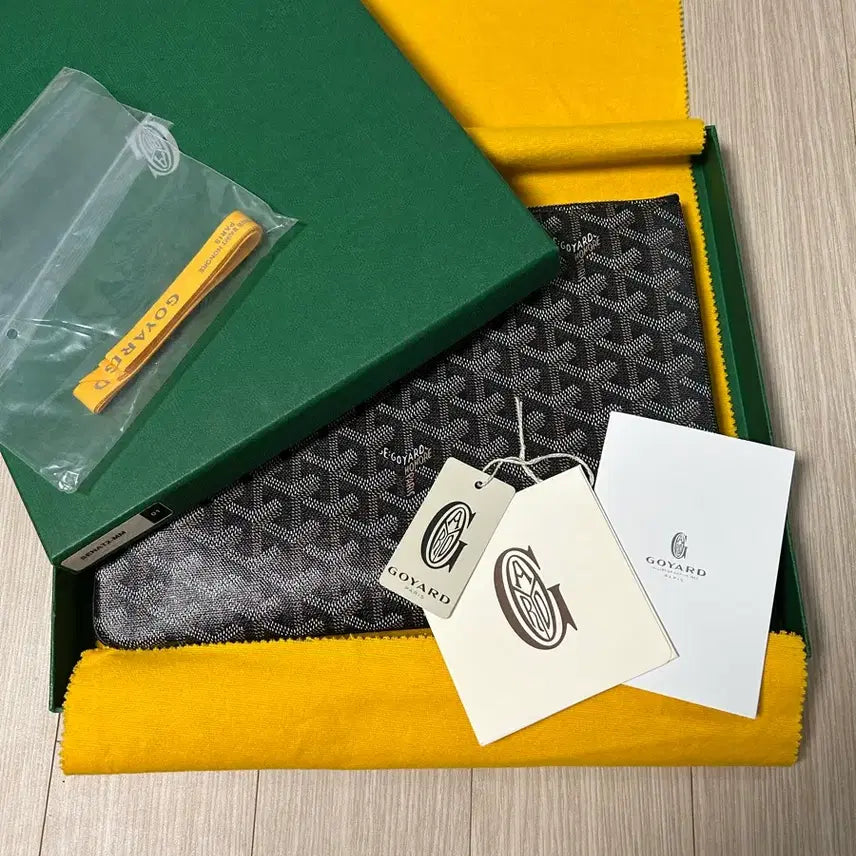 [BUNJANG] Goyard Sena MM Black Clutch / 고야드세나 MM블랙