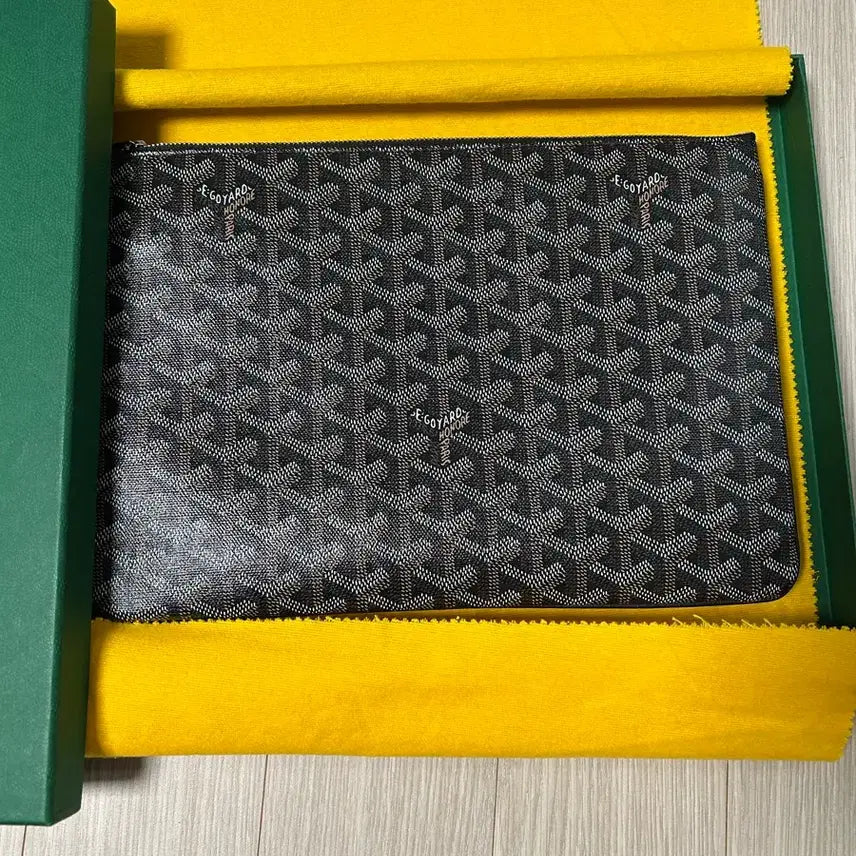 [BUNJANG] Goyard Sena MM Black Clutch / 고야드세나 MM블랙