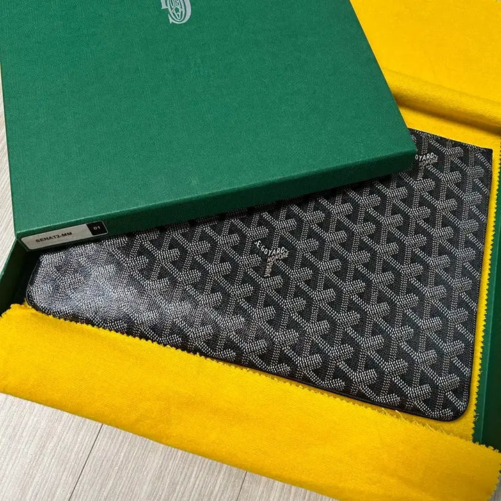 [BUNJANG] Goyard Sena MM Black Clutch / 고야드세나 MM블랙
