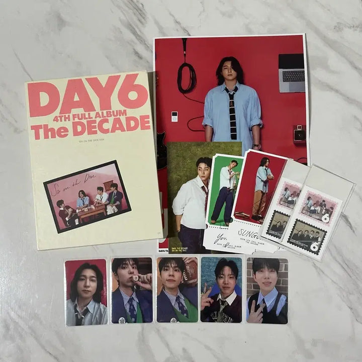 [BUNJANG] Day6 The Decade Album Bundle Set / 데이식스 The Decade/더데케이드 다이스 앨범 포카, 구성품 일괄