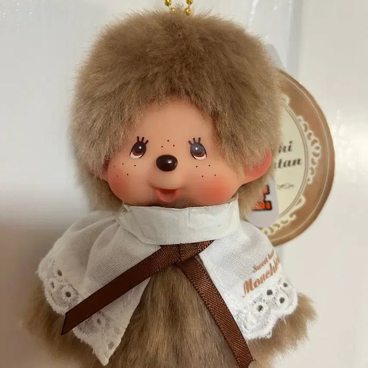 [BUNJANG] Monchhichi Sweet Brown Limited Edition Keyring / 몬치치 스위트 브라운 한정판 키링