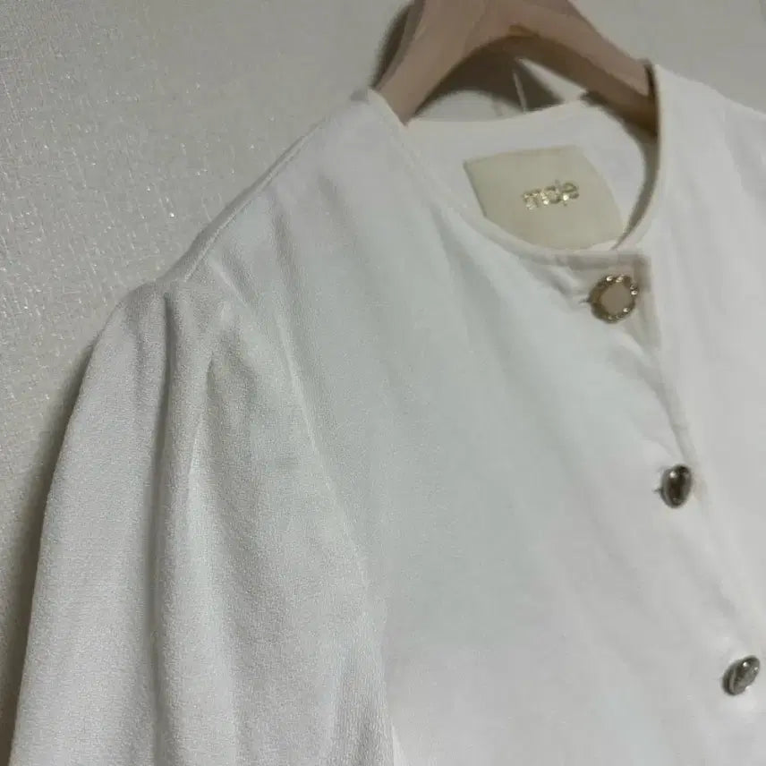 [BUNJANG] Maje 21 Cropped Linen Cotton Jacket / 마쥬21 크롭 린넨 코튼 자켓