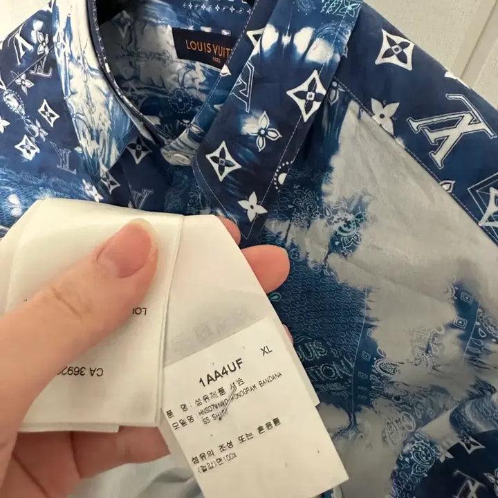 [SOLD OUT] [백화점판]루이비통 반다나 셔츠 자켓 XL