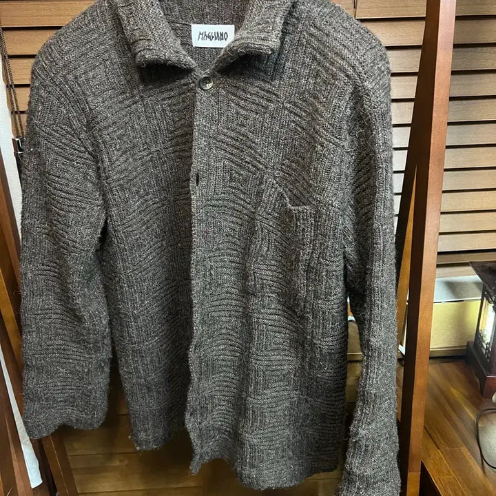 [BUNJANG] Mariano Wool Pattern Cardigan / [M] 마리아노 울 패턴 가디건