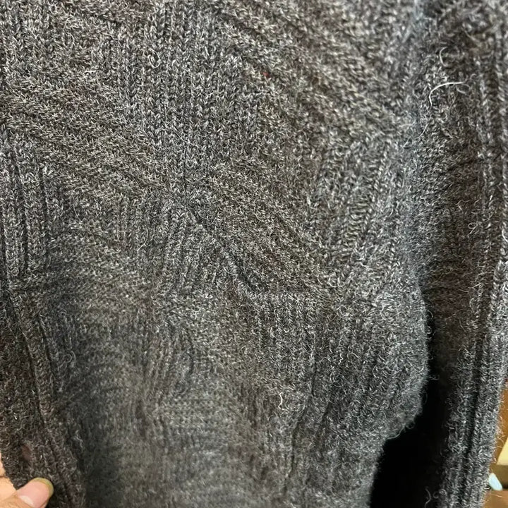 [BUNJANG] Mariano Wool Pattern Cardigan / [M] 마리아노 울 패턴 가디건