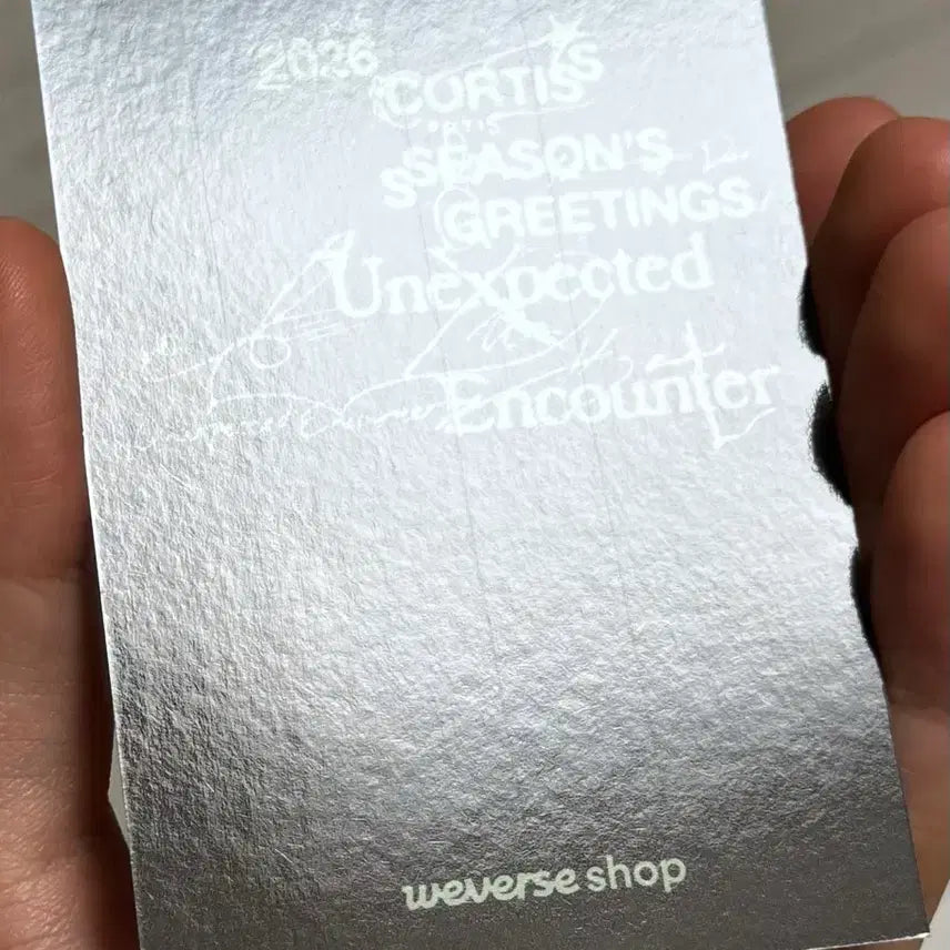 코르티스 시그 위버스 특전 포카 건호