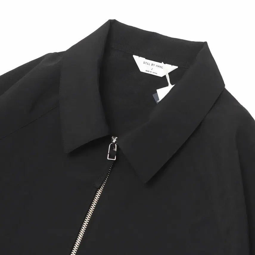 [BUNJANG] Still By Hand Zip-up Blouson Black / (2,105) 스틸 바이핸드 집업 블루종 블랙