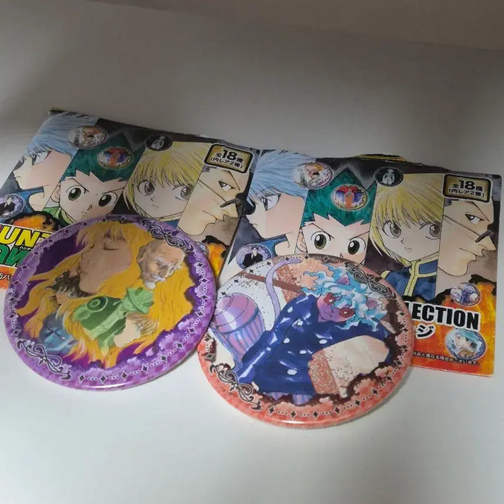 [BUNJANG] Hunter x Hunter Collection 75mm Can Badge / 헌터헌터 헌헌 콜렉션 캔뱃지 75mm 점프샵 원화