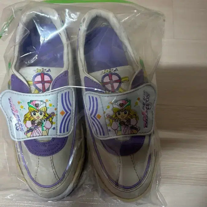 [BUNJANG] World Cup Lyrical Nanoha SOS Character Sneakers / 월드컵 리리카SOS 캐릭터 운동화