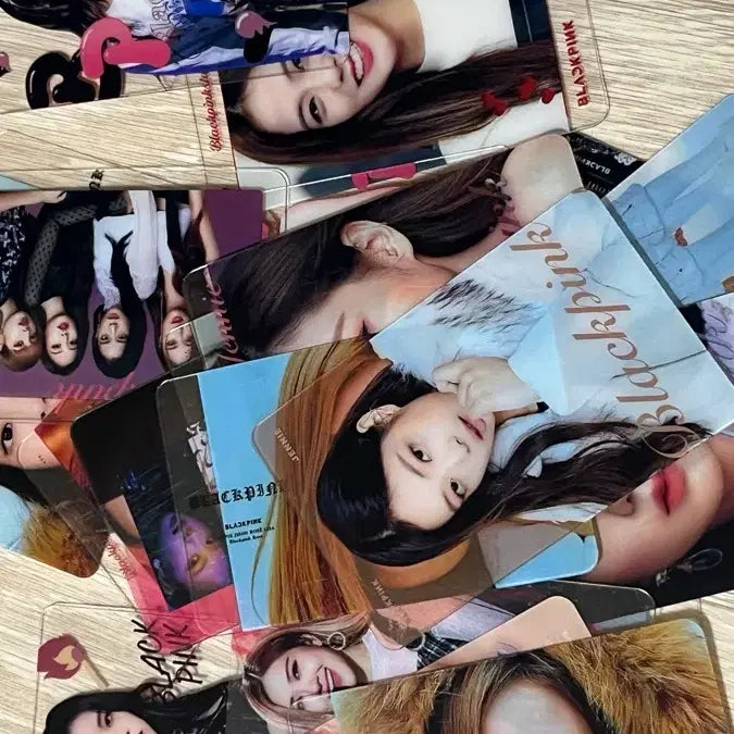 [BUNJANG] Blackpink Transparent Photocard Set / 블랙핑크 투명 포토카드 세트 25장