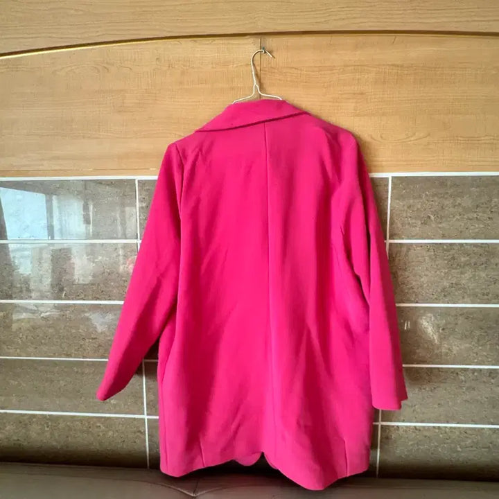 [BUNJANG] Hot Pink Women's Blazer Jacket / 핫핑크 여성 블레이저 자켓
