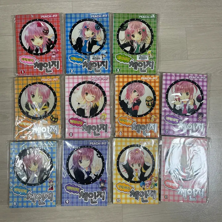 [BUNJANG] Character Chage Manga Comic 1-11 Volumes / (급전)캐릭캐릭체인지 만화책 구판 초판 1-11권