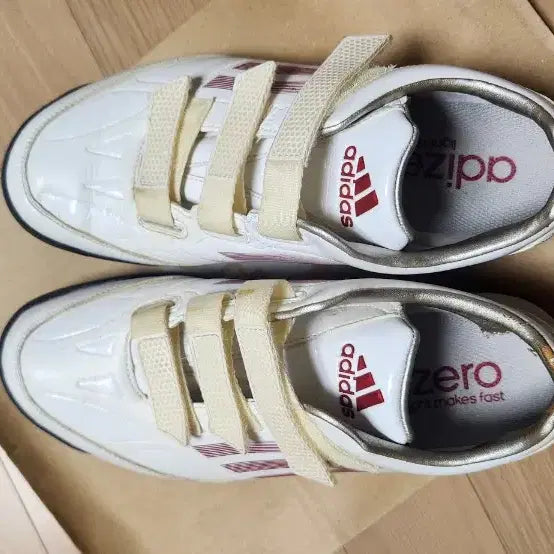[BUNJANG] Adidas Velcro Sneakers White / 아디다스 벨크로 운동화 화이트