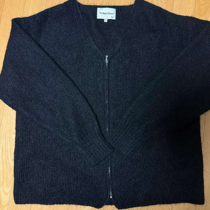 [BUNJANG] 3RECORDS Mohair Cardigan Black / [3]렉코즈 모헤어 가디건 블랙