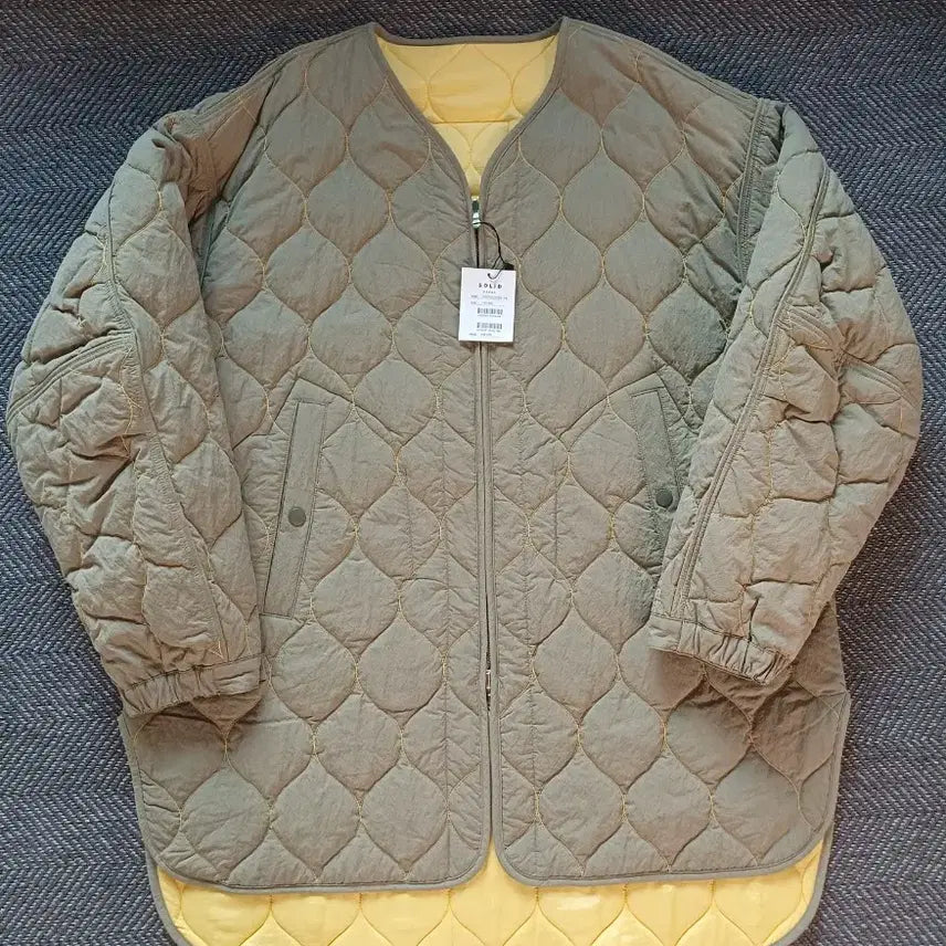 [BUNJANG] Solid Homme Reversible Quilted Jacket 48 / (미착용) 솔리드옴므 양면누빔자켓 48(100~105)