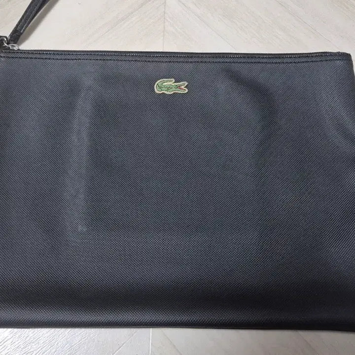 [BUNJANG] Lacoste Clutch / 라코스테 블랙  클러치