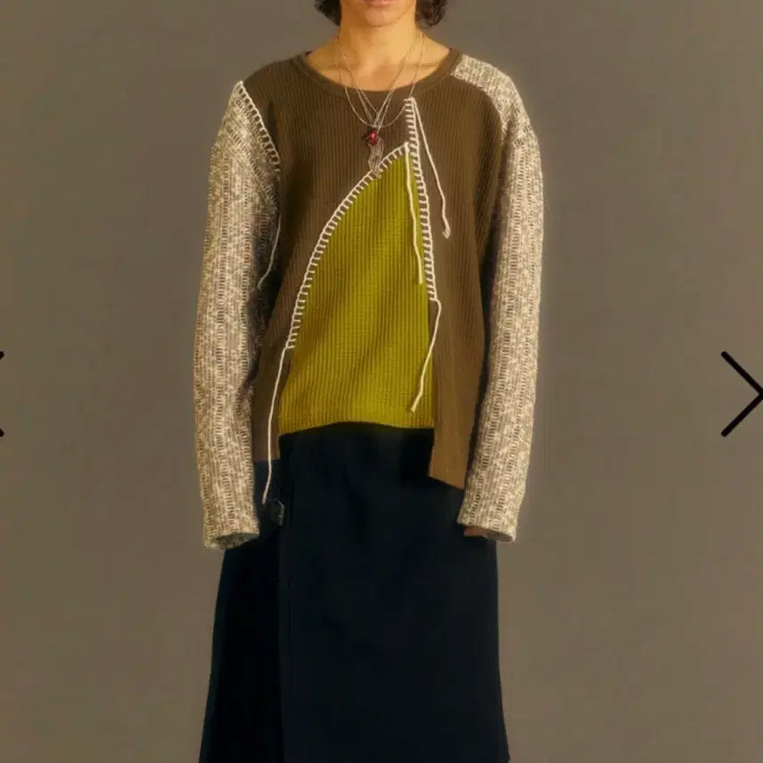 [BUNJANG] Andersson Bell Chartre Crewneck Sweater / 앤더슨벨 차트레 크루넥 스웨터 니트