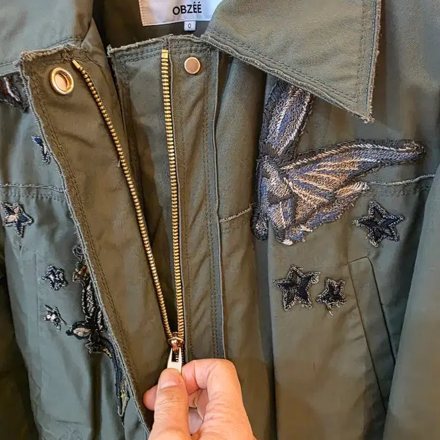 [BUNJANG] Object Quilted Jumper Jacket / 오브제 누빔 점퍼자켓