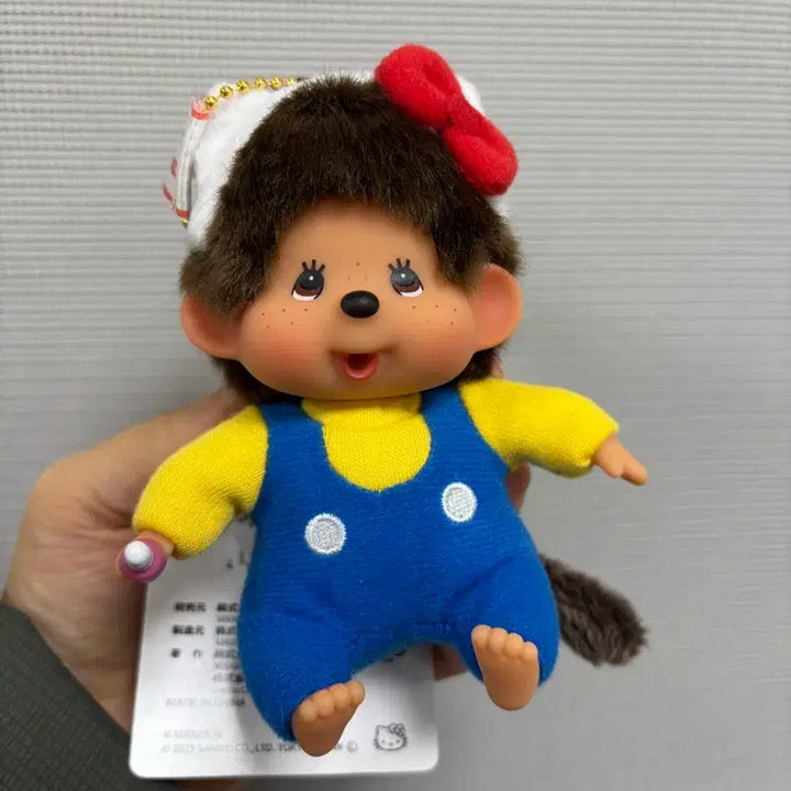 [BUNJANG] Hello Kitty Monchhichi Keyring / 헬로키티 몬치치 키링