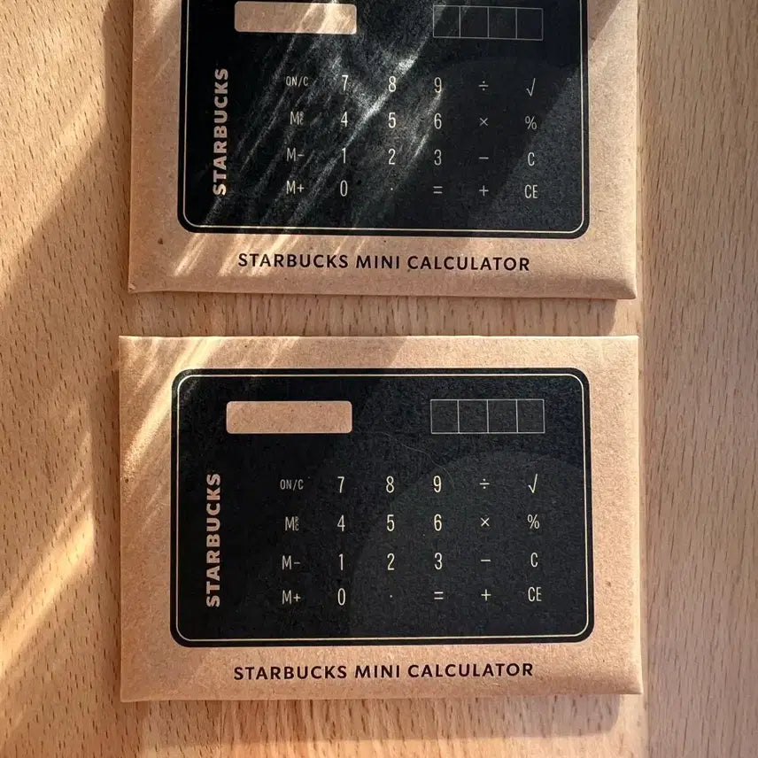 [BUNJANG] Starbucks Mini Calculator / [새상품] 스타벅스 미니 계산기 (희귀템)