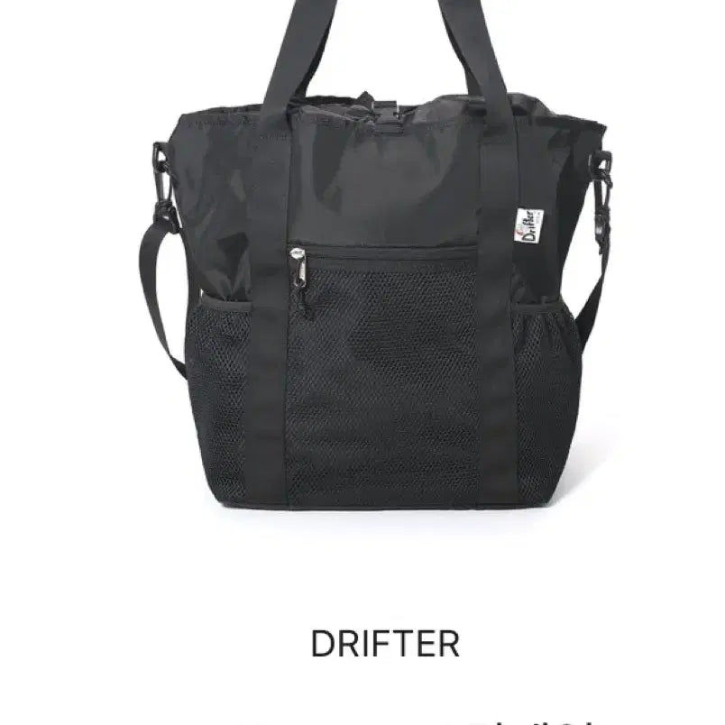 [BUNJANG] Drifter 2-way Black Backpack/Shoulder Bag / Drifter 검정색 2way 백팩,숄더