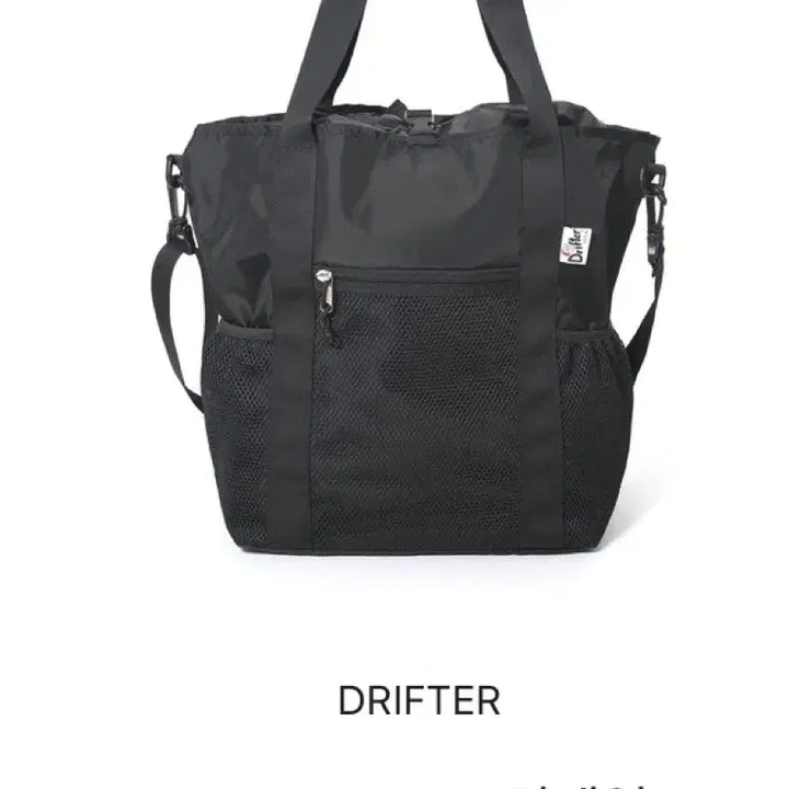 [BUNJANG] Drifter 2-way Black Backpack/Shoulder Bag / Drifter 검정색 2way 백팩,숄더