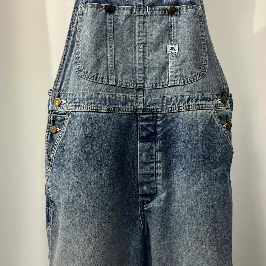 [BUNJANG] LEE 00's Denim Overalls / 00's LEE 데님 오버롤 카펜터 워크웨어 멜빵바지 91-SB