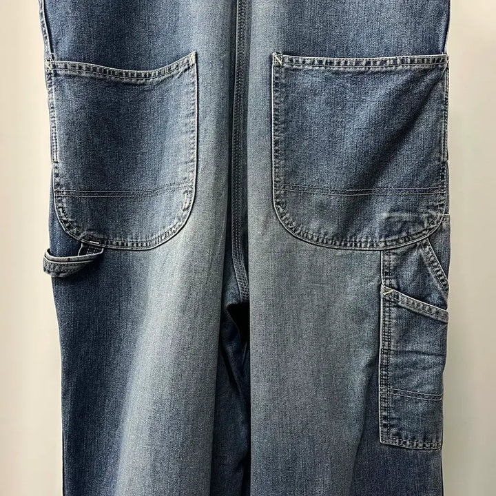 [BUNJANG] LEE 00's Denim Overalls / 00's LEE 데님 오버롤 카펜터 워크웨어 멜빵바지 91-SB