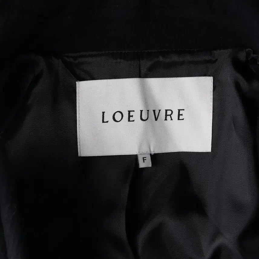 [BUNJANG] Loeuvre 22FW Wool Blend Double Button Half Coat / 루에브르 22FW 울 블렌드 더블 버튼 하프 코트