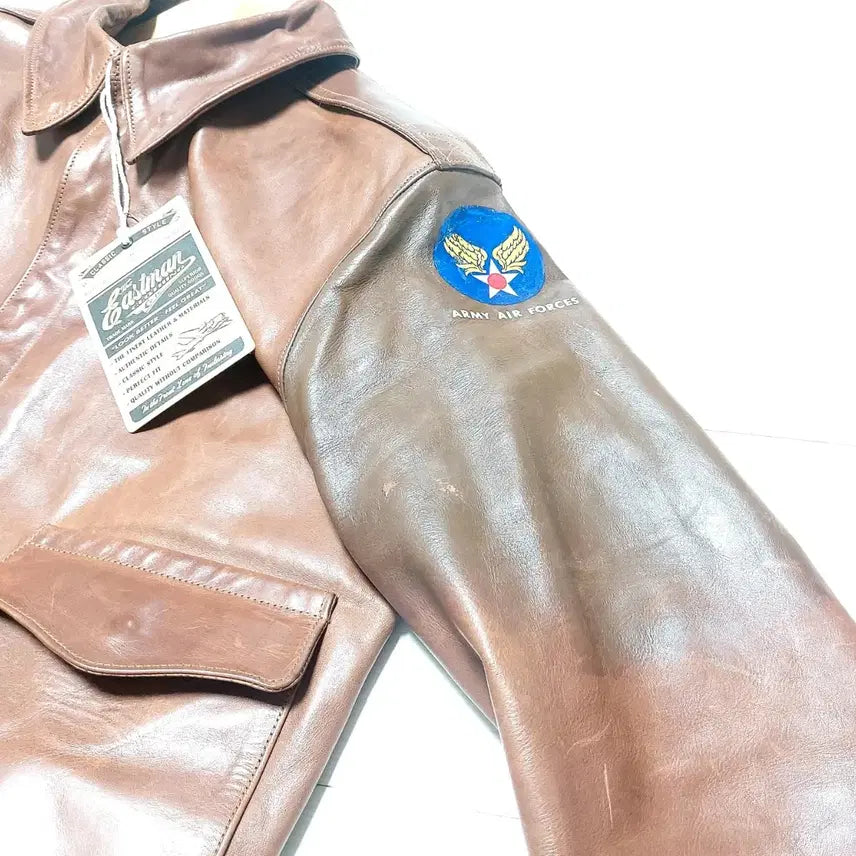 [BUNJANG] Eastman Leather A-2 Jacket / 이스트맨레더 A-2  자켓
