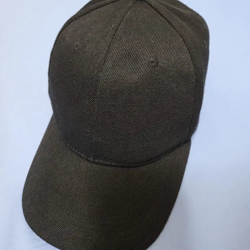 [BUNJANG] Muzi Black Ball Cap / 무지 블랙 볼캡 캡모자