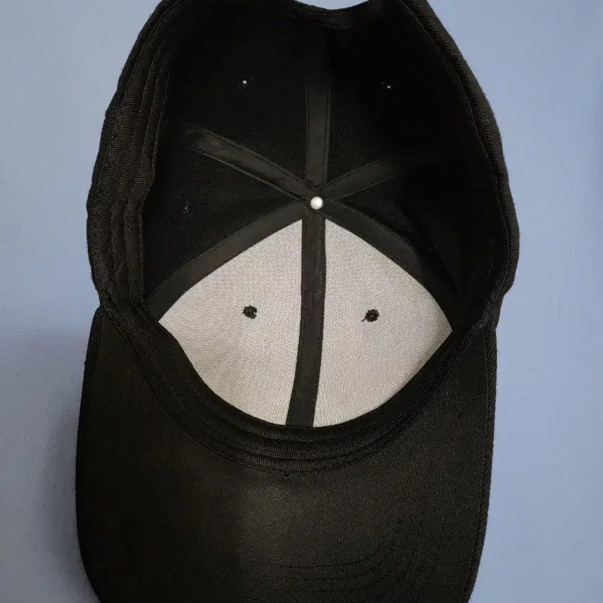 [BUNJANG] Muzi Black Ball Cap / 무지 블랙 볼캡 캡모자