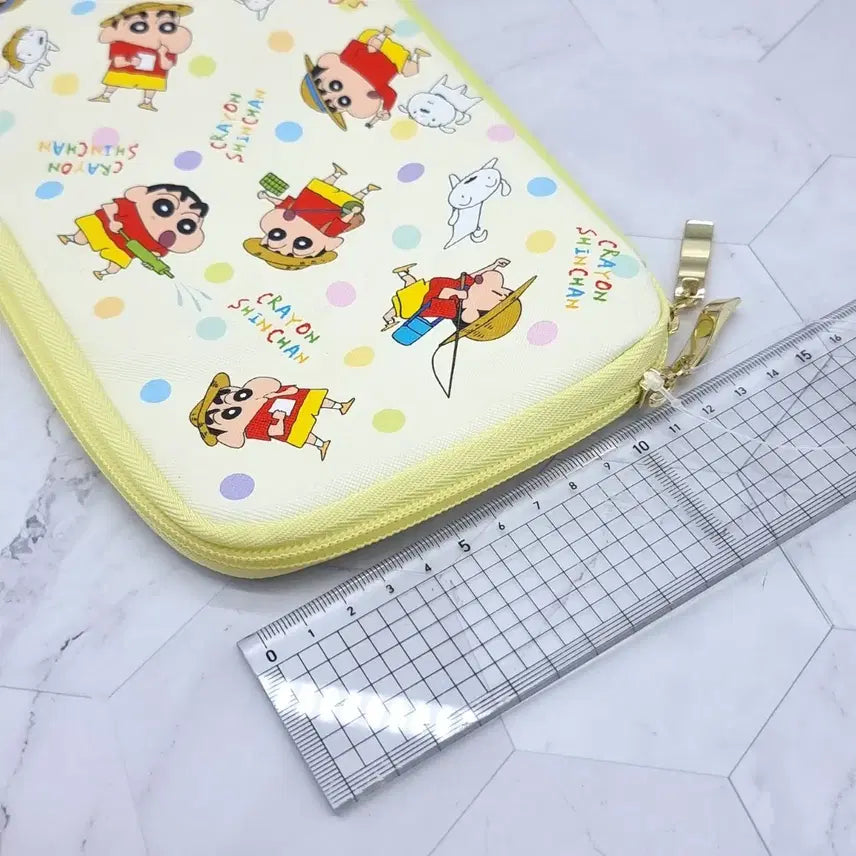 [BUNJANG] Crayon Shin-chan Flat Pouch / 일본 짱구샵 납작 파우치 짱구는 못말려 크레용신짱
