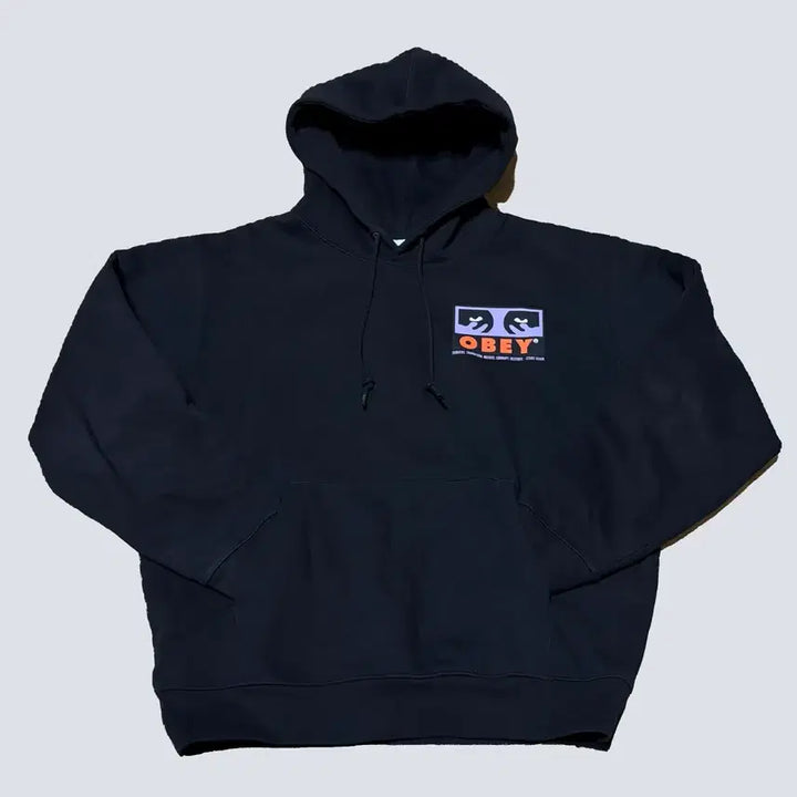 [BUNJANG] Obey Premium Subvert Hoodie Black / [M] 오베이 프리미엄 서번트 후디 후드티 블랙