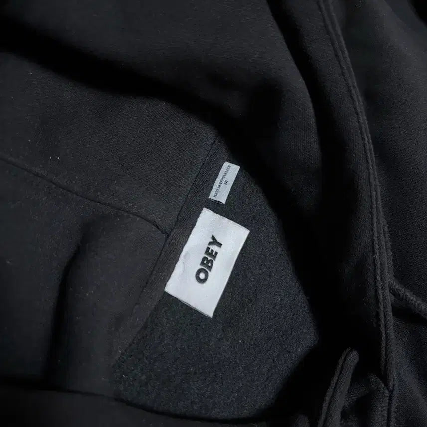 [BUNJANG] Obey Premium Subvert Hoodie Black / [M] 오베이 프리미엄 서번트 후디 후드티 블랙