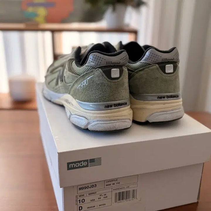[BUNJANG] New Balance JJJJound 990v3 Olive Sneakers / 뉴발란스 x JJJ자운드 / 990v3 올리브 / 280